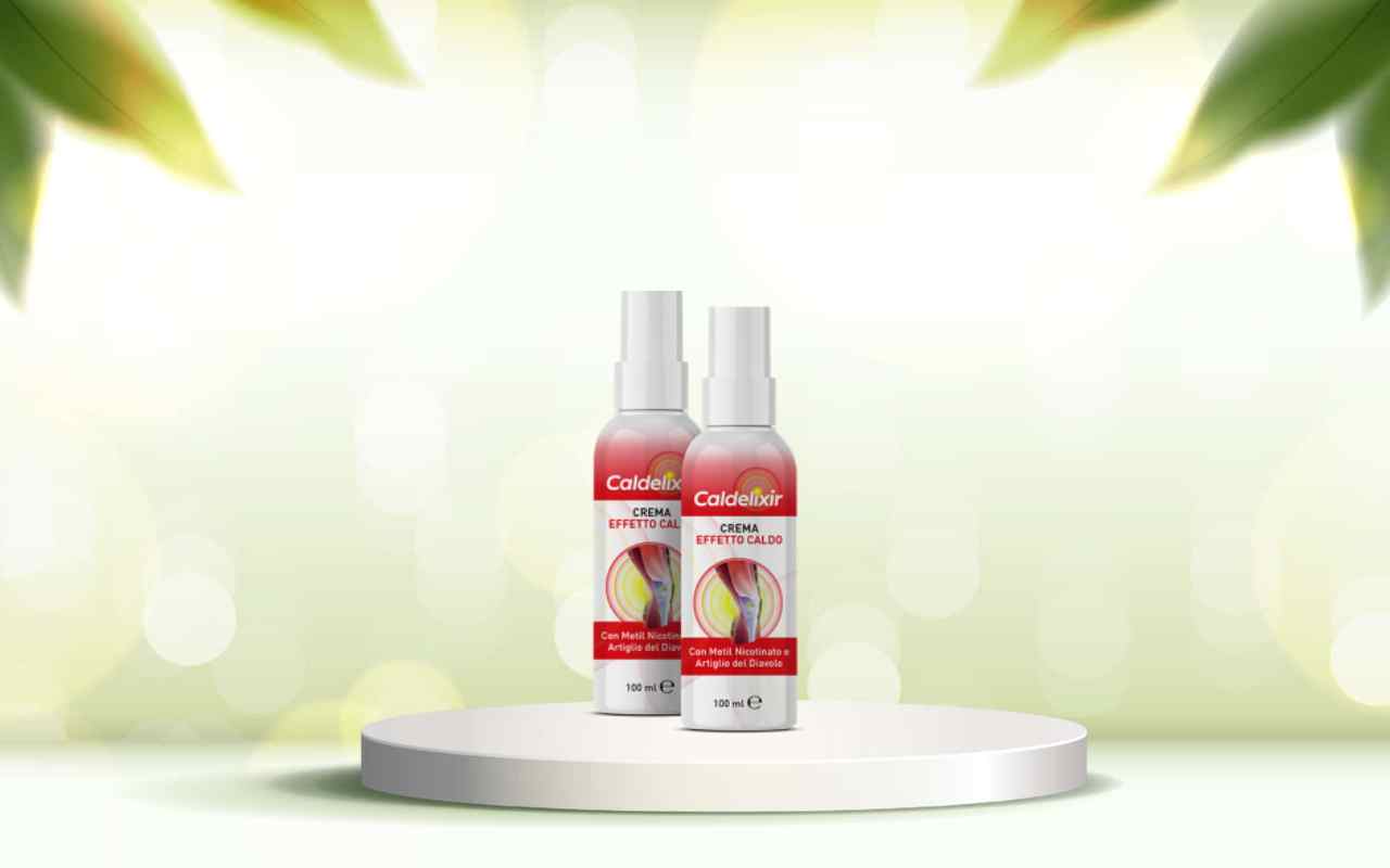 Prova Caldelixir: la crema riscaldante che elimina i dolori muscolari rapidamente